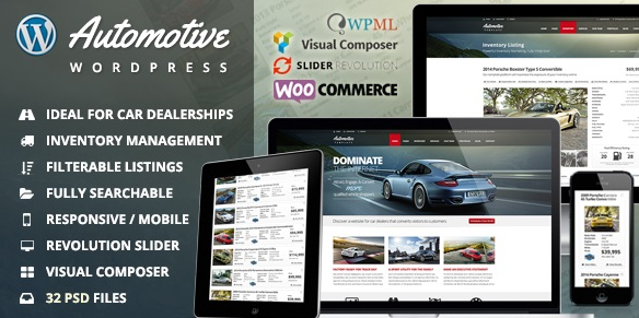 Automotive Car Dealership Business WordPress Theme v12.4.1 Nulled