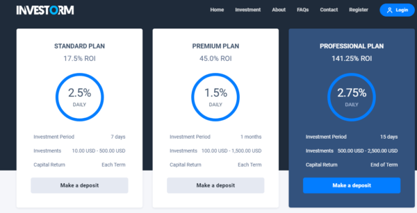 Investorm v1.1.4 NULLED - Advanced HYIP Investment Management Platform