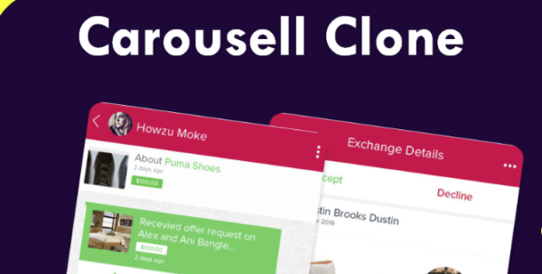 Carousell app clone script NULLED