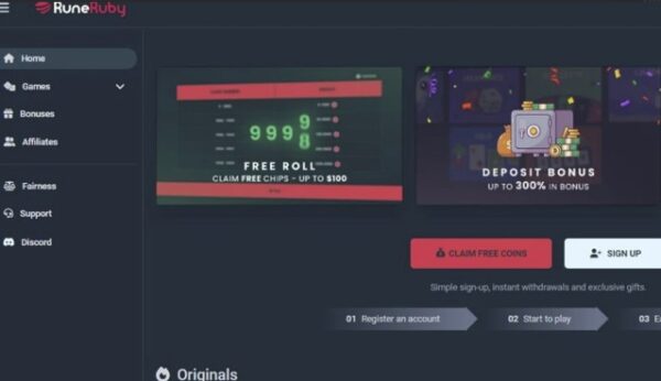 Script RuneRuby Crypto casino software