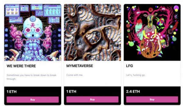 Script digital marketplace NFT