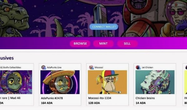 Backend for NFT marketplace