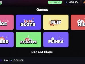 Solana casino script