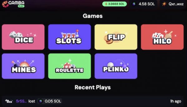 Solana casino script