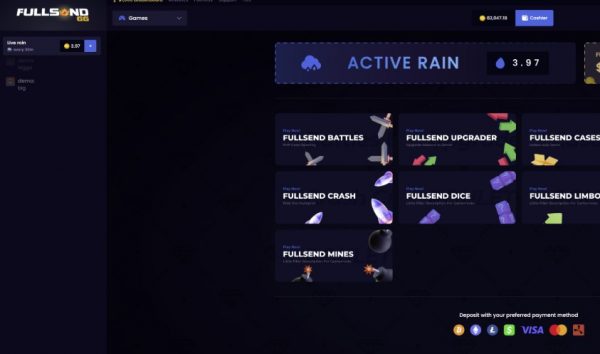 Fullsend Crypto casino website source code 2025