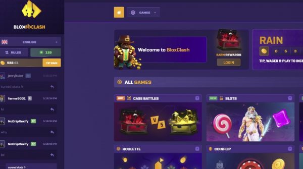 Bloxclash casino PHP script source code 2025