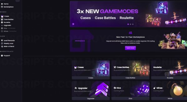 Case Opening Casino Script 2025