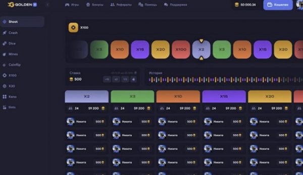 GOLDEN-X – script free online gambling Casino Platform